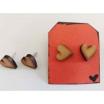 Earrings Wood