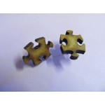 Earrings Wooden Stud